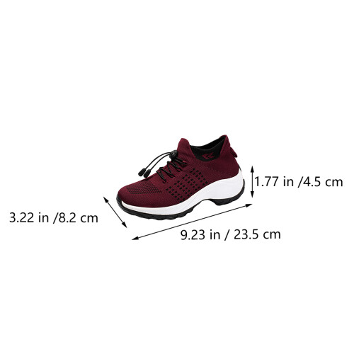 1Paire Baskets Respirantes Élasticité 1