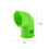 2Pièces Accessoire Silicone Vert Résistant Haute Température 2
