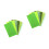 Tissu Cuir PU Vert Shiny Pour Artisanat DIY Accessoires 7