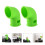 2Pièces Accessoire Silicone Vert Résistant Haute Température 7