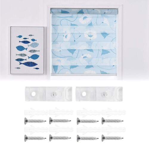 1 Set Plastic Clip Hook Screws For Vertical Blinds Roller Control 2