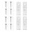 1 Set Plastic Clip Hook Screws For Vertical Blinds Roller Control 6