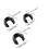 Mic Cable Plastic Clamp Mic Cable Clips Black 15pcs 2