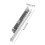2Pièces Glissières Acier Inoxydable Robuste Pour Argenté 2