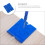 Blue ABS Concealed Hinge Jig Door Hinge Drilling Positioning Tool 5