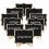 16Pcs Black Mini Chalkboards Lightweight Display and Message Boards 4