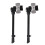 2Pz Bici in Alluminio Nero Stabile E 7