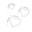 18 Pcs Polystyrene Foam Wreath Love Ring Decoration Form 2