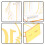 10Pcs Silver Decorative Acrylic Reserved Signs for Wedding Table Use 4