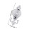 Curtain Tieback Hook Accessories Anti-Rust Plating Metal Hooks Holder 2