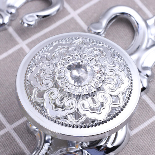 Curtain Tieback Hook Accessories Anti-Rust Plating Metal Hooks Holder 2