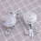 Curtain Tieback Hook Accessories Anti-Rust Plating Metal Hooks Holder 7