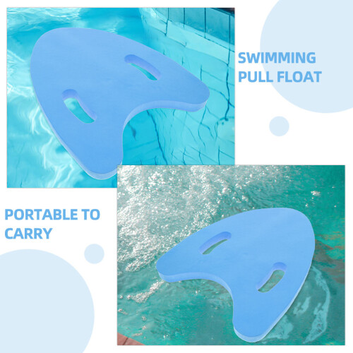 2Pcs Lightweight Eva Swim Float Kickboard Sky-Blue Pool Training Aid 1