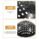 6pcs round bar stool covers 35cm washable elastic cushion protector 4
