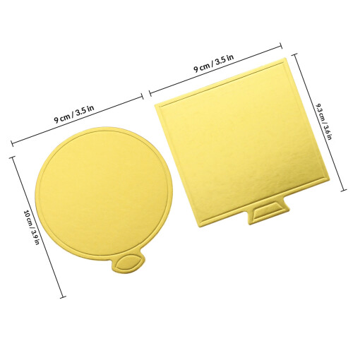 Mousse Cake Boards Mini Cake Boards Paper 200 Pcs 1