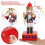 Nutcracker Music Box Wood Multi 1set 4