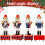 Nutcracker Music Box Wood Multi 1set 5