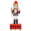 Nutcracker Music Box Wood Multi 1set 7