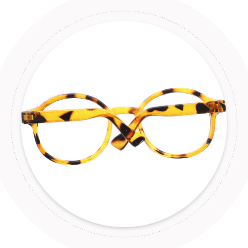 2Pcs Decorative Eyeglasses Props For Dolls Stylish Practical Glasses 2