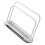 1Pc Lightweight Double-Layer Kitchen Cleaning Cloth Rack White Holder 3