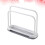 1Pc Lightweight Double-Layer Kitchen Cleaning Cloth Rack White Holder 5