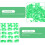 Chicken Leg Tags Circular 100pcs 0.8x0.8x0.4in 4