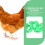 Chicken Leg Tags Circular 100pcs 0.8x0.8x0.4in 6