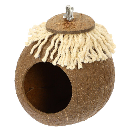 Unbranded  Hermit Crab Cage Coconut Shell Bird Nest Breeding