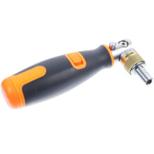 Ratchet Screwdriver Set Multi-Angle Chrome Vanadium Steel Handle