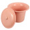 Grey Plastic Portable Urinal Pot with Lid for Family Use 7