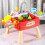 Interactive Play Kitchen Sink Toy with Running Water & Dishwasher 3