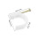 50 pz clip per cavo ethernet e coassiale con a graffa 2