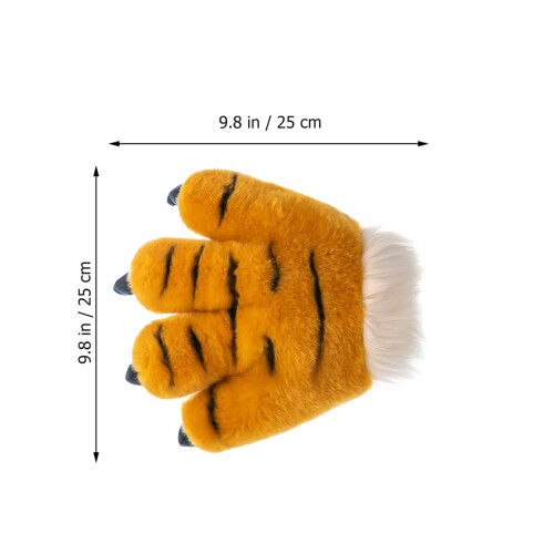 Tiger Guanto In Per Cosplay Accessorio 1