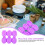 Silicone Viola Per Saponi Creativi E Uso 6