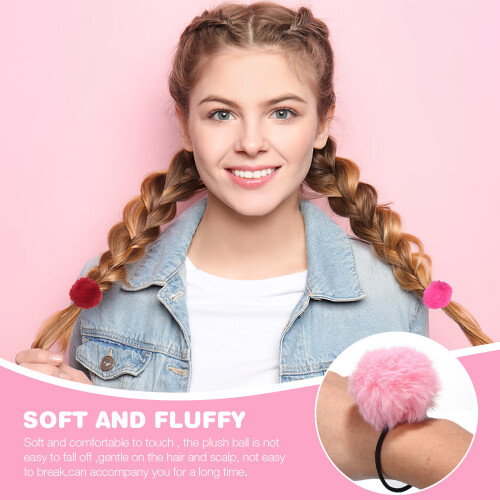 22Pz Elastici Per Con Pom Colorati Comfort E Morbidezza 2