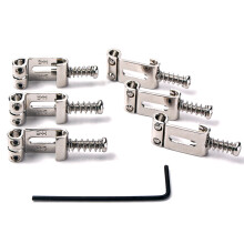 6St Gitaar Bridge Tremolo Roller Zadels Inclusief Schroeven