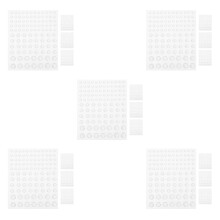 Clear Dewdrop Acrylic Stickers for Scrapbook & Craft Decor