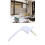 Aluminum Alloy Inline Window Lever Lock Handle Pull Home Locking For 1