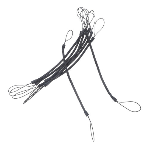 12 uitschuifbaar elastisch touchpens, zwart