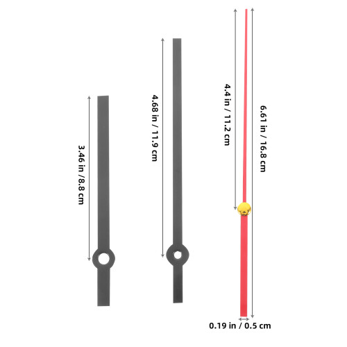 10Set Puntatori Orologio Resistenti E Eleganti Per Casa 1