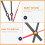 10Set Puntatori Orologio Resistenti E Eleganti Per Casa 3