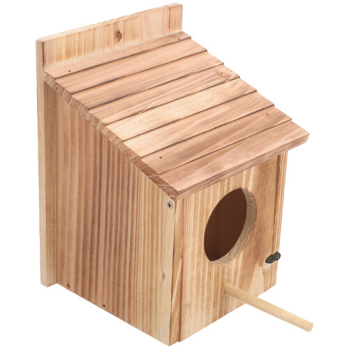 Casa Per Uccelli In Legno Da Giardino Per Nidificazione