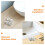 6 Pezzi Portarotolo Bagno Con Base 32Mm 4