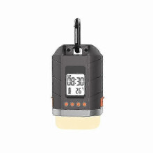LED Camping Lantern Rechargeable 15000MAh Power Bank, Up To 500Hrs Running Time, LCD Screen, 4 Light Mode LED Tent Light, Water Resistant Outdoor Work