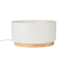 Pet Heating Bowls Intelligent Thermostatic Ceramic Puppies Pet Dog Cats Food Water Insulation Bowls Food Container Cage