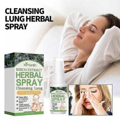 (2PCS)1~5x Herbal Lung Clearing And Repairing Spray NEw 2