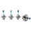 12pcs 12V 100W Lampe Halogene H4 Lampe Frontale 2