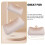 1Set Clutch Beige Con Chiusura Per Serate E Party 4