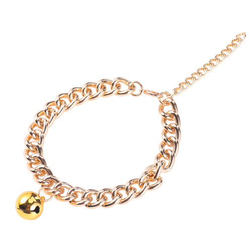 1Pc Sturdy Necklace Bell Collar Portable Pet Accessory 2