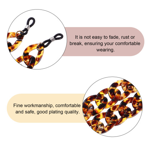 corde antidérapante pour lunettes et 2